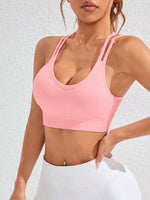 Brassière de Sport Rose - Vignette | Lady Sportswear